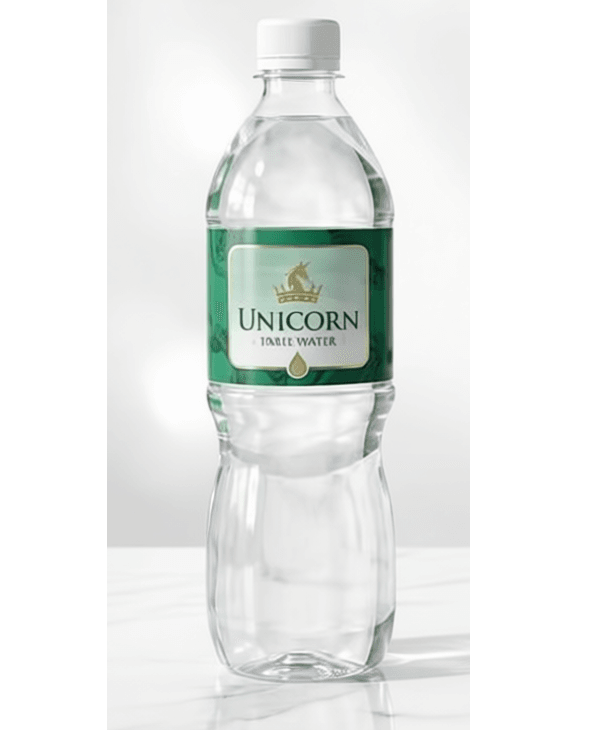 Unicorn Table Water